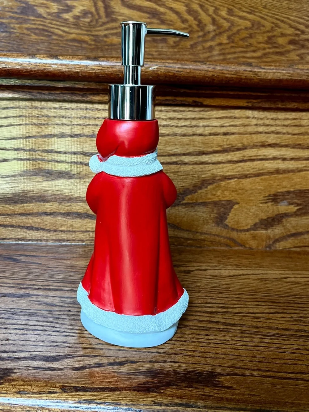 African American Santa Father Christmas Holiday Soap Dispenser